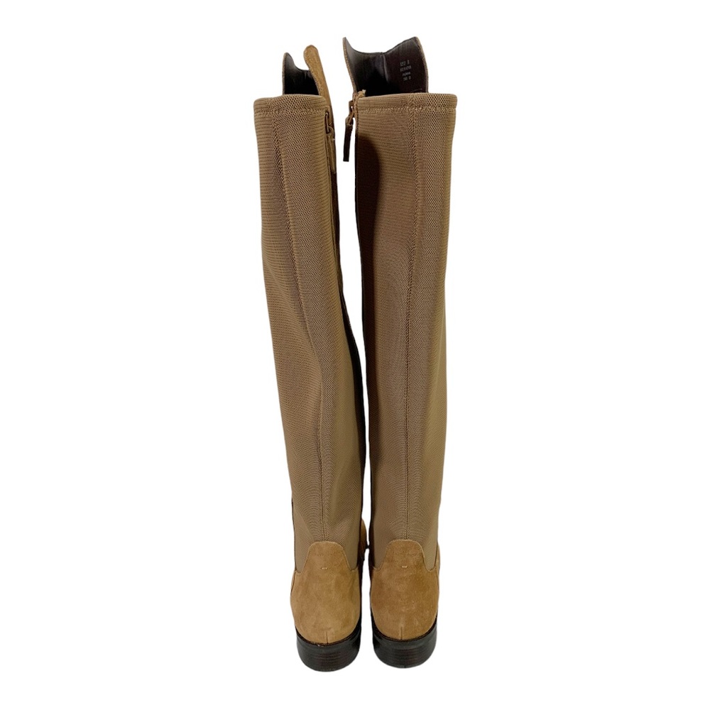 Cole Haan Izzy Over Knee Boots Size 8 Light Whiskey Suede - Picture 4 of 8